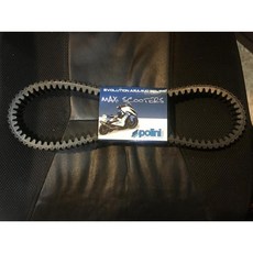 POLINI 強化皮帶 XMAX / TRICITY 300 專用，提升加速反應與傳動效率，享受更卓越的性能表現