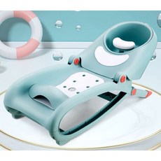 兒童加大加寬多功能洗髮椅 可調節 薄荷綠, 薄荷綠 (), 1個