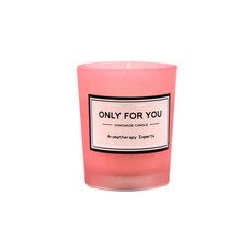 Only For You 香氛蠟燭，手工香薰，室內香氛，生日禮物, 1個, 英國梨與小蒼蘭