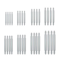시계 밴드 핀 두께 튼튼한 스프링 바 32개 1.5mm/1.8mm 316L 스테인리스 스틸 핀 14mm 16mm 18mm 20mm 21mm 22mm 24mm 26mm (지름