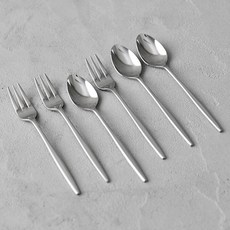 체리쉬 티스푼 티포크 카페 커피스푼 디저트 베이커리 스텐 커트러리