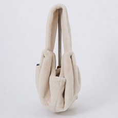 강아지 강이지외출 이동 반려견 파스텔베이지 윌라 슬링백 포근한 반려동물 75935pc 1(EA), 1개