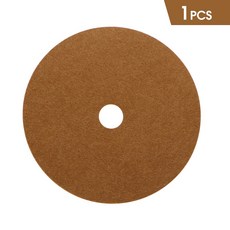 제초 매트 다채로운 멀치 링 나무 뿌리 부직포 보호대 커버 장벽 재사용 쿠션 정원 마당 식물 두께 2MM 7, Russet x1PCS, 32CMX32CMX4CM, 1개