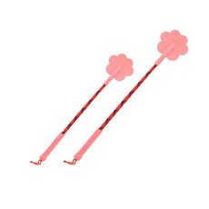 말채찍 경마 장애물채찍 스냅 단편 훈련, 핑크 42cm 고무 하트 패들, 기본 모델명/품번