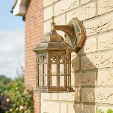 나눔조명 LED 벽조명 야외 벽등 외부 실외 외벽등 전기등 방수 벽부등 엔틱, 전기 주마 창문(소) 벽등_(황동)