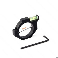 스코프 버블 레벨 수평계 파이프 직경용 게이지 링 마운트 홀더, 1개, 3. 30 MM