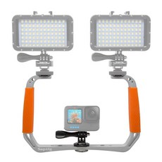 Suptig 다이빙 리그 다이빙 기어 액션 카메라 리그 Gopro Hero 13 12 11 10 9 8 7 6 5 4 3 2 Gopro Max2 DJI Osmo Ins, Suptig 다이빙 리그, 다이빙 기어 액션 카메라 리