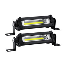 발통마켓 12V 24V 공용 미니 써치라이트 LED 화물차 작업등 해루질 차량 실내등, 3개