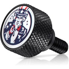 아마지차 스테인리스 시트 볼트 펜더 뒷좌석 나사 14-20 스레드 1997-2025 할리 데이비슨 투어링 XG XL 다이나 소프트테일 스포츠스터 CVO 팻밥 블랙과 호환됨, 1/4"-20, Black