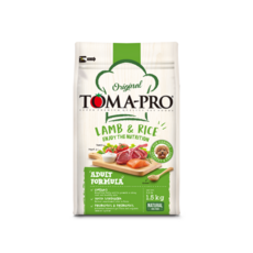 優格 TOMA-PRO 成犬毛髮柔亮 羊肉+米 小顆粒 成犬飼料, 1.5kg, 1個, 羊+米