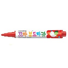 룰루랄라슈퍼마켓 모나미꼬마보드마카펜 꼬마 보드마카 빨강