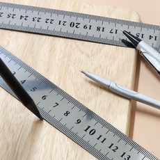 자 스틸 철자 스텐 쇠자 50cm wit+3781md, 1개