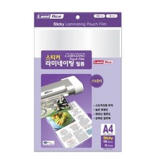 코팅지 216X303mm 10매 100MIC 스티커 권 A4 81167ea 1(PC), 사이즈