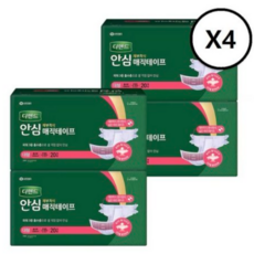 디펜드 안심매직테이프 대형 80매 20매X4팩, 20매, 4박스
