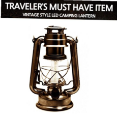 빈티지 캠핑 낚시 LED 캠핑랜턴 tod+90557zY, 1개