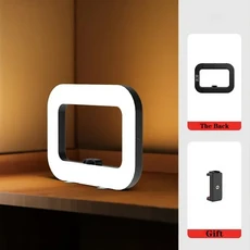 새로운 휴대용 링 LED 충전식 조명 라이브 방송 사진 촬영 데스크탑 셀카, 01 YM-200