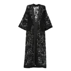 카린길슨 V넥 레이스 나이트 드레스