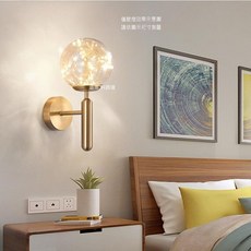 華浴 科飾燈 銅本色壁燈 滿滿星光行壁燈, 單個購買(依數量下單), B6102