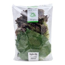 국내산 적상추+깻잎, 1세트, 150g