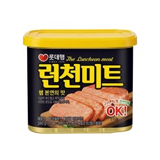 롯데햄 런천미트 대용량 식자재 1박스 340g x 24개