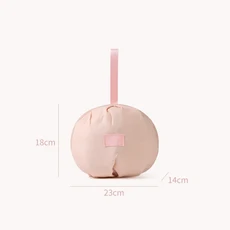 1pcs 휴대용 여행 속옷 양말 브래지어 주최자 가방 친밀한 옷에 대 한 폴리 에스터 섬유 휴대용 저장 가방, 01 핑크