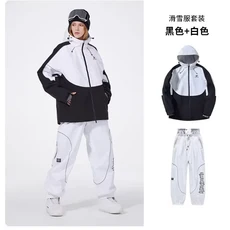 프로페셔널 스키복 세트 방풍 라미네이트 방한 보온 스키복, 09 as picture 8