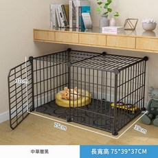 室內三層貓籠 附廁所 貓舍 小型貓咪專用, 基礎款 升級門扣 籠子, 1個