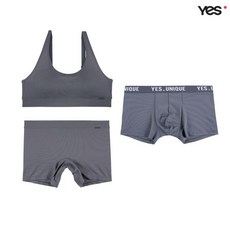 예스 쉼표 노와이어 커플속옷세트 YSWBY130YSWPY130YSMDY130 PNT159 QCR034