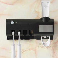 인터쇼퍼 무선 칫솔살균기 태양광충전