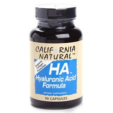 CALIFORNIA NATURAL 玻尿酸保健膠囊, 1個, 90顆, 1罐