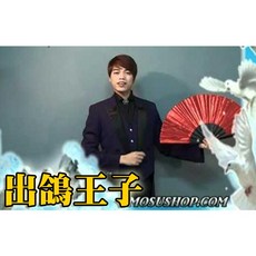 808 MAGIC 魔術道具出鴿王子 劉謙魔術教學片 簡單易學互動鴿子魔術表演, 1個