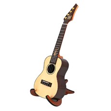 우드 우쿨렐레 받침대 거치대 스탠드, 1개