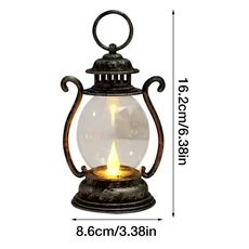 캠핑 LED 텐트등 배터리 조명 빈티지 무드 랜턴 휴대용 방수 PH541806, 단품, 1개, 단일