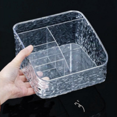 원풍룽 아크릴 화장품 정리함, 화이트