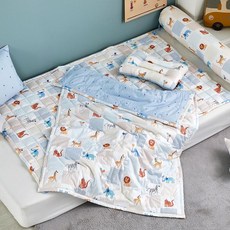 모던하우스 마미허그 소프트워싱 낮잠이불, 사파리페스타 멀티