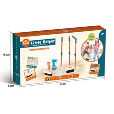 跨境兒童過家家清潔打掃玩具女孩仿真電動掃地吸塵器清潔工具套裝, 1個, 仿真潔具:1個