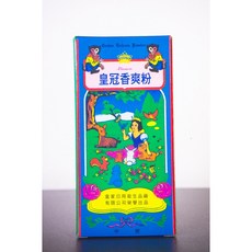 皇冠 香爽粉, 1個, 香爽粉補充盒, 90g