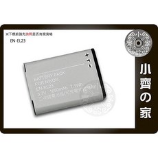 尼康 Nikon EN-EL23 ENEL23 電池 鋰電池P900 P600 P610 S810C 專用-小齊的家, 1個
