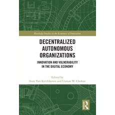 (英文圖書)Decentralized Autonomous Organizations: Innovation and Vulnerability in the Digi... 平裝版, Routledge, 英文