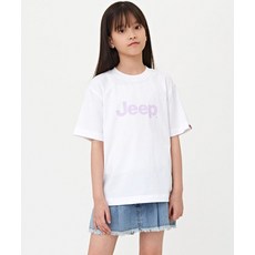지프 JEEP JEEPKIDS 빅 지프로고 반팔티 KP5TSU091OW 410610