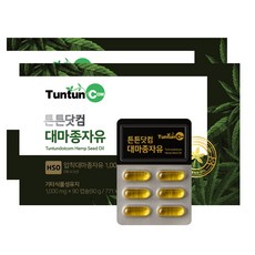 튼튼닷컴 대마종자유 [3개월분], 2개, 90g