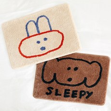 로마네 브런치 브라더 Ver2 발매트 러그 욕실 현관