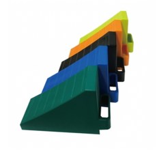 주차스토퍼 차량고임목 PP 버팀목 중형 1.24kg 밀림방지 자동차 차량버팀목, 중형 1개 - 주황