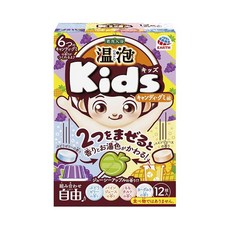 따뜻한 거품 Kids 따뜻한 거품 키즈 사탕 구미 편 12정 어린이 포도 소나무 모모 요구르트 어린이용 목욕 장난감 목욕 용품 목욕 놀이, 1개, g