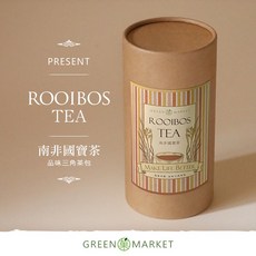 菓青市集 南非國寶茶 罐裝 (三角茶包), 1個, 南非國寶茶 12入罐裝