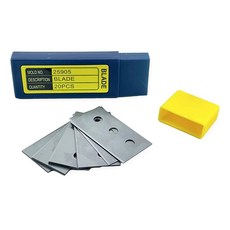 EosPAK BXB25905-20 by Excell 교체용 블레이드 SD-259 필름 커터용 20개 세트 정밀 컷 스틸 블루 플라스틱 상자에 포장 절단 성능 유지 산, EosPAK BXB25905-20 by Excell 교