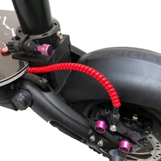 대시보드 방수 커버 Segway Ninebot ZT3 Pro 전기 스쿠터용 화면 보호기, 01 China Mainland, 01 Red 2PCS
