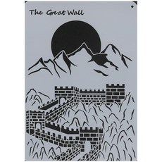 型染版 蝶古巴特DIY 簍空模板 塗鴉模版 繪畫模版 A40-0578, 1個