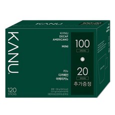 카누 미니 디카페인 아메리카노 100T+20T, 900mg, 120개입, 1개