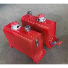 우주밍 청소차 유압유 탱크 트레일러 부품 오일 저장, 1개, 50L 고급형 유압유 탱크